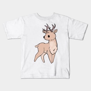 Cute Deer Stickers Kids T-Shirt